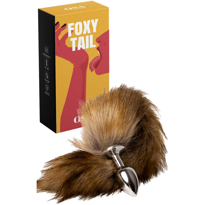 Анальний вібратор Be My Foxy з пультом дистанційного керування, 10 режимів, USB-зарядка, для чоловіків та жінок