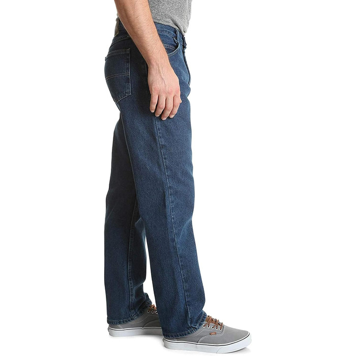 Чоловічі джинси Wrangler Authentics Relaxed Fit, темно-сірий колір (Dunkel Stonewash)