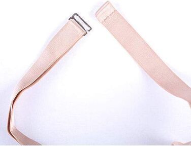 Чорний шкіряний ремінь на стегна з металевими кліпсами Aneliya Simplicity для панчіх, сексуальний дизайн