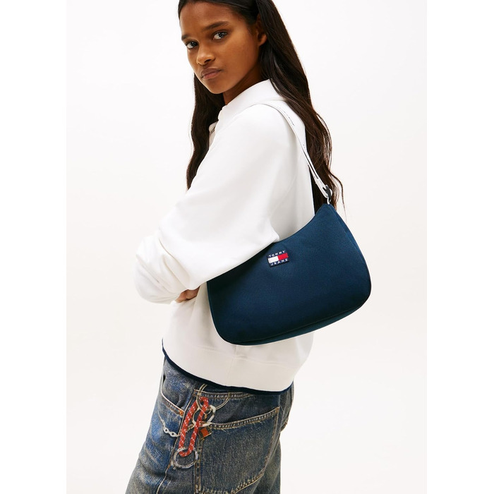 Жіноча сумка через плече Tommy Jeans Tjw Ess Daily Shoulder Bag Blue (Dark Night Navy)