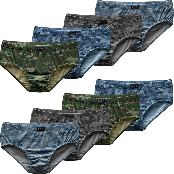 Pesail чоловічі труси (10 шт.) з бавовни, комфортні боксери, великі розміри, без етикетки, мікс кольорів (XL, 10 шт.)