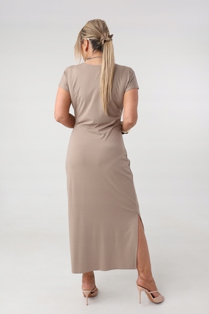 Повсякденна трикотажна сукня міді FEMIMODA, розмір 44