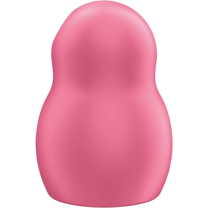 Вібратор Satisfyer Pro To Go 1 | Подвійний мотор | Компактний та перезаряджуваний | Водостійкий (IPX7) | Вібратор-імпульсна хвиля червоного кольору | Інтимна іграшка для жінок, універсальний розмір