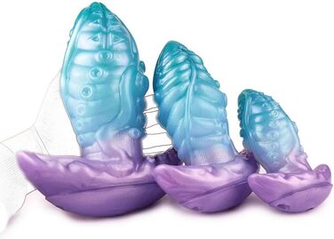 Анальні дилдо набір Lmgoc з вібруючим яйцем: 10 режимів, масажер простати, дилататор для чоловіків та жінок