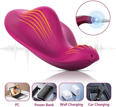 Вібратор для жінок та пар з 9 режимів вібрації та пультом дистанційного керування (APP)