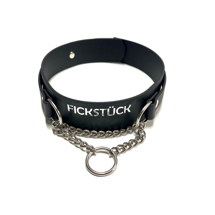 Нашийник з замком, BDSM нашийник з персональним написом, власність, Cum Slut, Bitch, нашийники Biothane BDSM