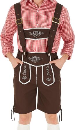 Костюм для чоловіків Dressforfun: Традиційний комплект з вишитим жилетом та стильною брюками