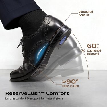 Чоловічі шкіряні туфлі Броги Wingtip Bruno Marc, класичні шнурівки, чорні, розмір 41 EU
