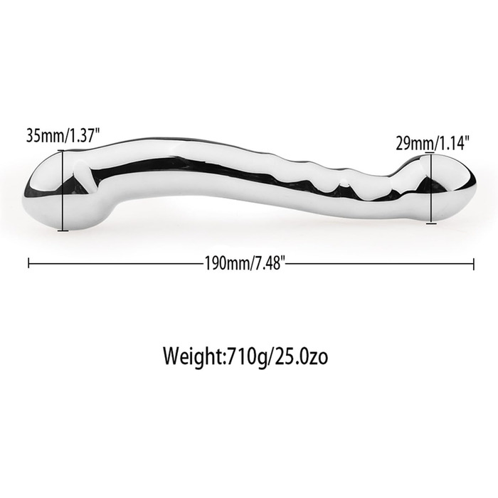 Анальний плагін Doppelkopf з металу: 3 стилі, масаж G-точки та простати, іграшки для дорослих (чоловіки/жінки)