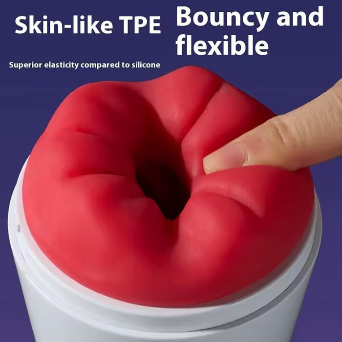 Електричний мастурбатор Guspiun APP Blowjob з 9 режимами вібрації, 3D силіконовий мастурбатор для чоловіків