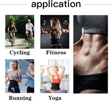 Корсет для фігури жіночий, чорний, 17.8 см, короткий торс, 9 сталевих кісток