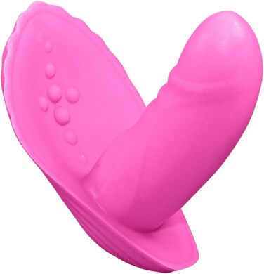 Вібратор PAGEN® Lustmuschel для жінок - 7 швидкостей, регульований, з батарейками, рожевий