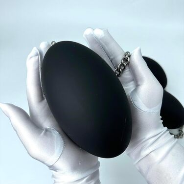 Анальний плаг з силікону у формі яйця з ланцюжком, анальні кульки, силіконовий дildo, великі яйця для анального сексу, мастурбація для жінок та чоловіків