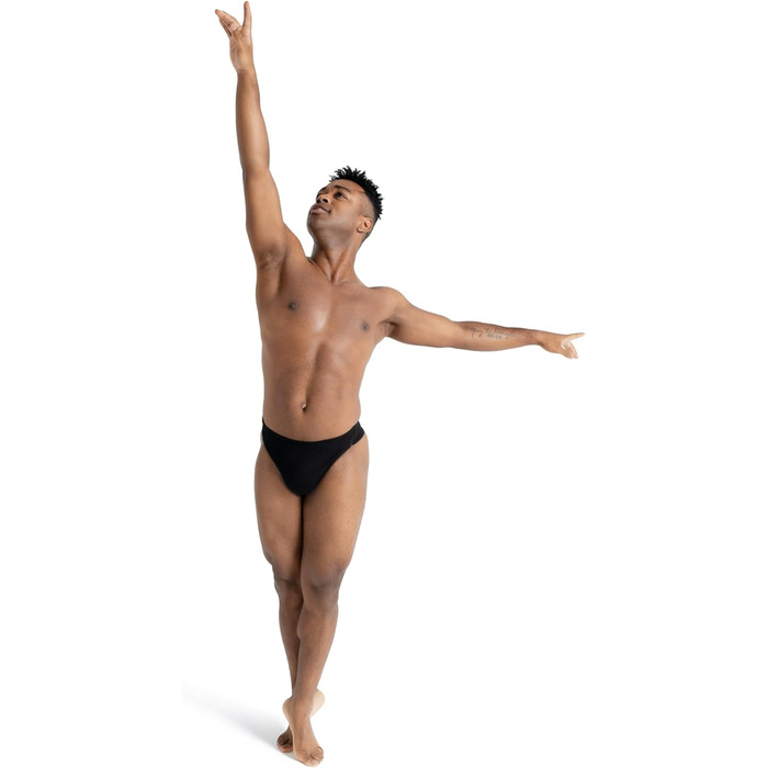 Танцювальний пояс-базовий шар Capezio для чоловіків, чорний, з підкладкою