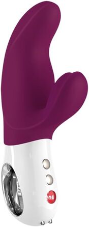 Вібратор для жінок Rabbit MISS BI (фіолетовий) - вібратор-зайчик, дildo з 100% медичного силікону