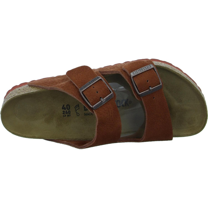 Сандалії Birkenstock Arizona Superlauf, колір Desert Buck Gebrannter Ton, розмір 43 EU
