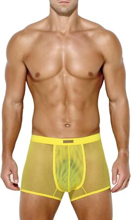 Боксерки чоловічі Caey Kevin Herren, прозорі, низька талія, 3XL, A9-жовтий