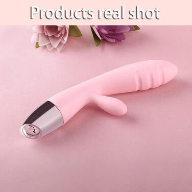 Вібратор Rabbit Silikon для G-точки, 10 режимів. Іграшка для дорослих, рожевий