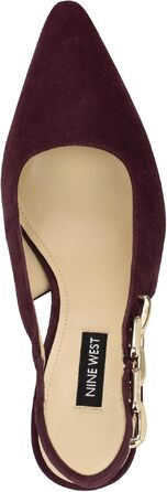 Жіночі туфлі-човники Nine West Veroni, замша, бордові (розмір 36.5 EU)