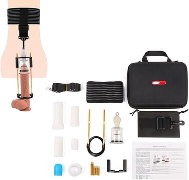 Набір для збільшення пеніса NAIXBTY: помпа, екстендер, тренажер для чоловіків