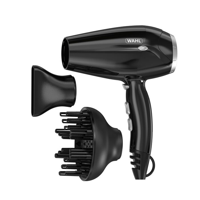 Фен для волосся WAHL Power Shine Dryer: 3 температурні та 2 швидкісні режими, функція холодного обдуву Cool Shot, швидке сушіння та стайлінг кучерів