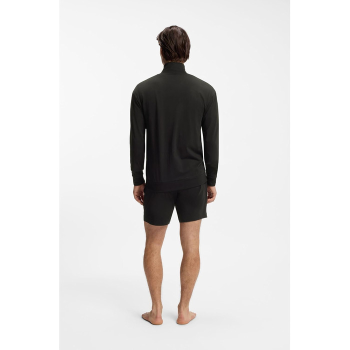 Чоловіча куртка на блискавці HUGO Laze Zip Jacket чорна, розмір XL