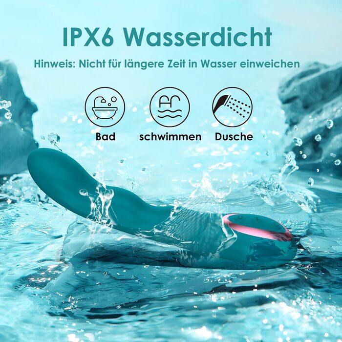 Вібратор для жінок G-точка з 3 режимами ротації та 10 вібраційними режимами, тихий дільдо вібратор, XL