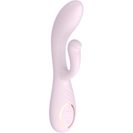Вібратор для жінок та пар Sexspielzeug Rabbit, рожевий, 12 режимів, силікон
