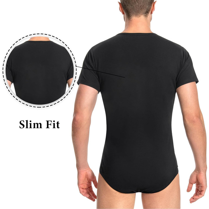 Комбінезон чоловічий Littleforbig з бавовни, вільний крій, чорний, XL