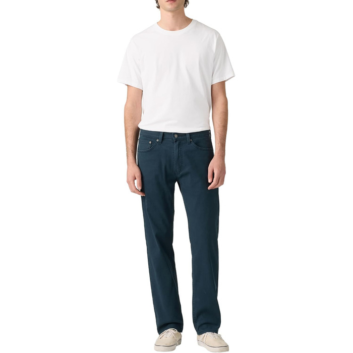 Чоловічі джинси Levi's 505 Regular Fit синього кольору (Salute), розмір 30W/30L