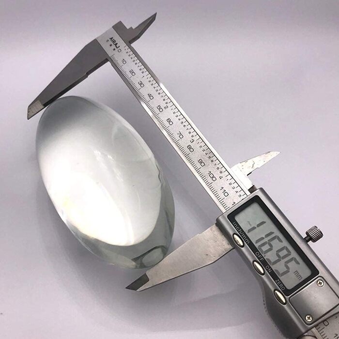 Анальний масажер з кришталю, скло, 117*60 мм - для чоловіків та жінок