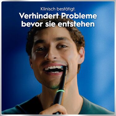 Електрична зубна щітка Oral-B iO Series 6 Black Lava: 5 режимів очищення, 3 насадки та дорожній футляр