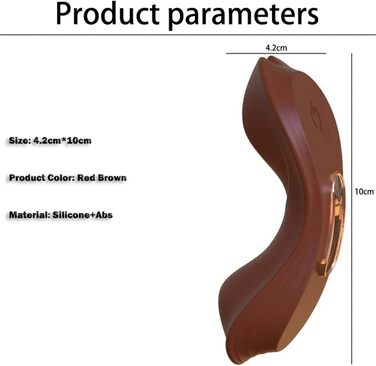 Вібратор Butterfly для жінок та пар, 10 режимів, тихий та потужний, з пультом керування через додаток, рожевий