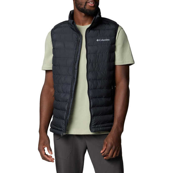 Чоловічий утеплений жилет Columbia Powder Lite II Vest, чорний, розмір M