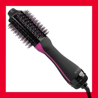 Фен-правитька Revlon Salon One-Step 2-в-1 для короткого та середнього волосся, іонізація та керамічне покриття, RVDR5282UKE, чорний