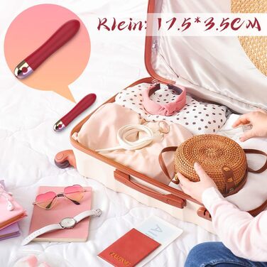 Вібратор силіконовий для жінок: стимуляція клітора та G-точки, 10 режимів, анальний плагін, стимулятор простати, еротичні іграшки для пар (червоний)