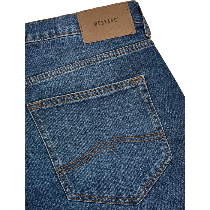 Чоловічі джинси Mustang Oregon Bootcut з ефектом Stretch, колір Mid Blue (42W / 34L)