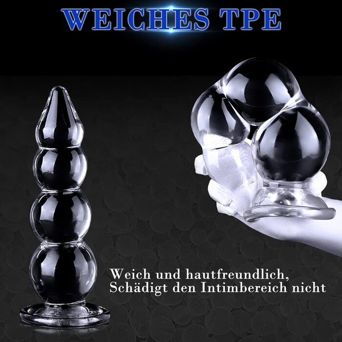 Анальний вібратор BDSMYOU 38 см - гігантський анальний плаг з сукупником, для чоловіків та жінок, розширення анусу, сексуальні іграшки для пар