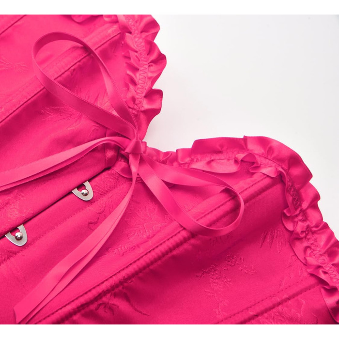 Корсет KUOSE Daen для повного бюсту, корсет для живота, топ великих розмірів, чорний, зелений (L, Рожевий)