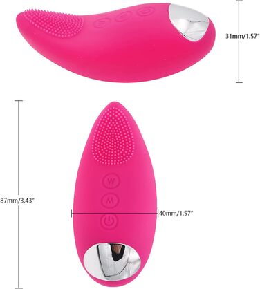 Вібратор для чоловіків PQKuss з нержавіючої сталі, водонепроникний, для масажу простати, 10 частот, фіолетовий