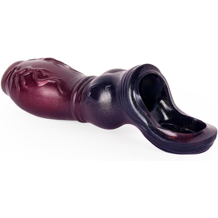 Чохол для пеніса з кільцем для яєчок, збільшувач пеніса, затримка еякуляції, для чоловіків та пар (S/M/L)