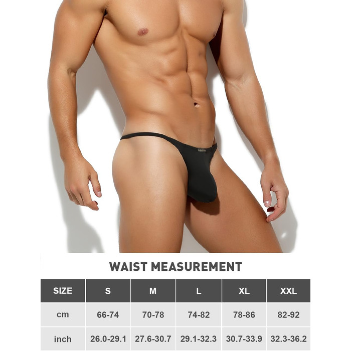 Танга чоловічі Casey Kevin (6 шт.) - XL, багатокольорові