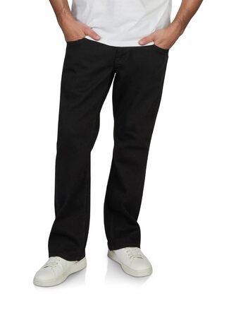 Чоловічі джинси Mustang Oregon Bootcut з ефектом stretch, чорний денім, розмір 32W/32L