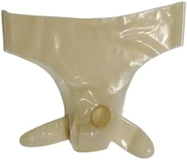 Шкарпетки з латексу ALMYMM для чоловіків з анатомічною вставкою, прозорі, універсальний розмір