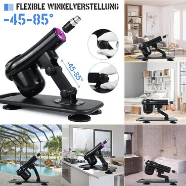 Автоматизована секс-іграшка з пультом дистанційного керування та насадкою-соскс, для чоловіків та жінок