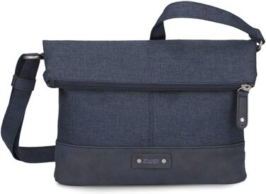 Жіноча сумка-месенджер Zwei Olli OT6 Rolltop, водовідштовхуюча крос-боді сумка через плече, 2.4 л, двоколірна (Navy)