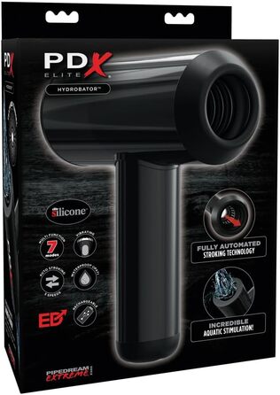 PDX Hydrobator чорного кольору, 16 см - гідропоніка для рослин