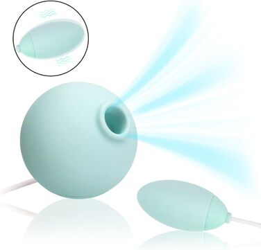 Вібруюче яйце для дорослих: міні-іграшка для жінок, вібруючий масажер G-точки, 10 режимів, силіконовий вібратор, секс-машина