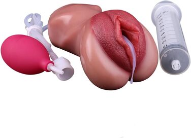 Реалістичний мастурбатор з 3D-вагіною та кліторісом для чоловіків | Імітація жіночого оргазму та бризок