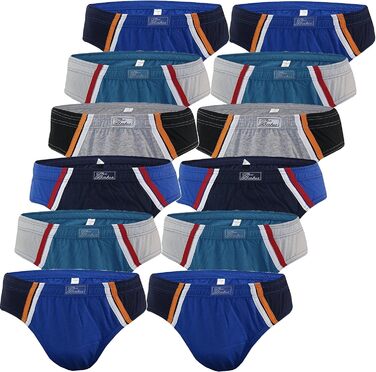 Чоловічі труси BestSae247 з тонкого джерсі, 100% бавовна, набір 3/6/12 шт. (XL, 9 шт.)